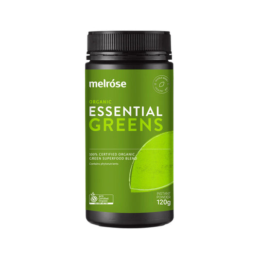 Melrose Organic Essential Greens Powder 120g - Cutprice Online