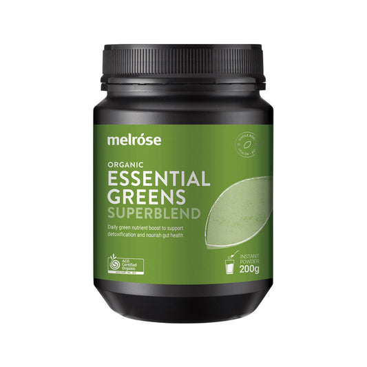 Melrose Organic Essential Greens Powder 200g - Cutprice Online