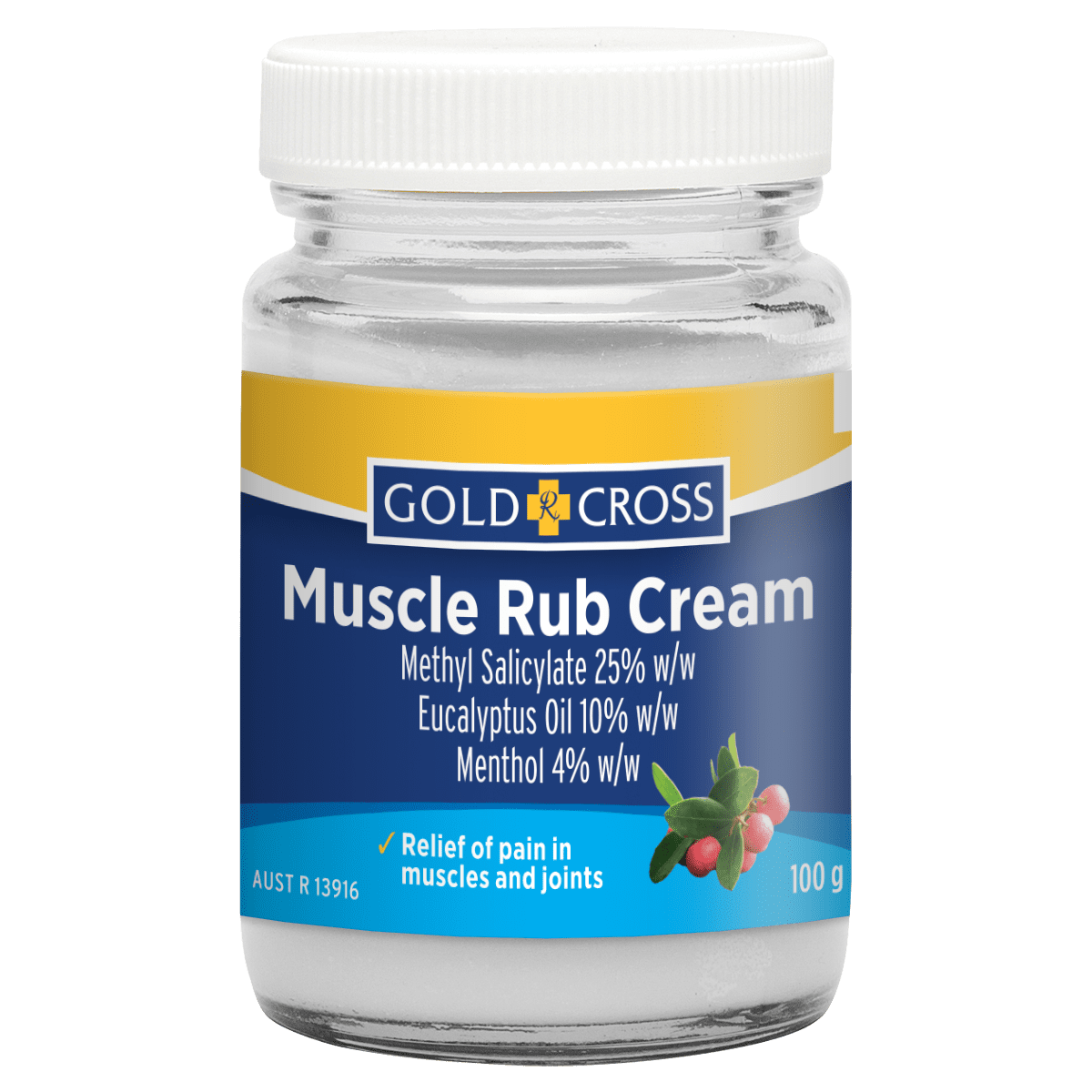 Gold Cross Methyl Salicylate Compound Cream APF 100 g - Cutprice Online