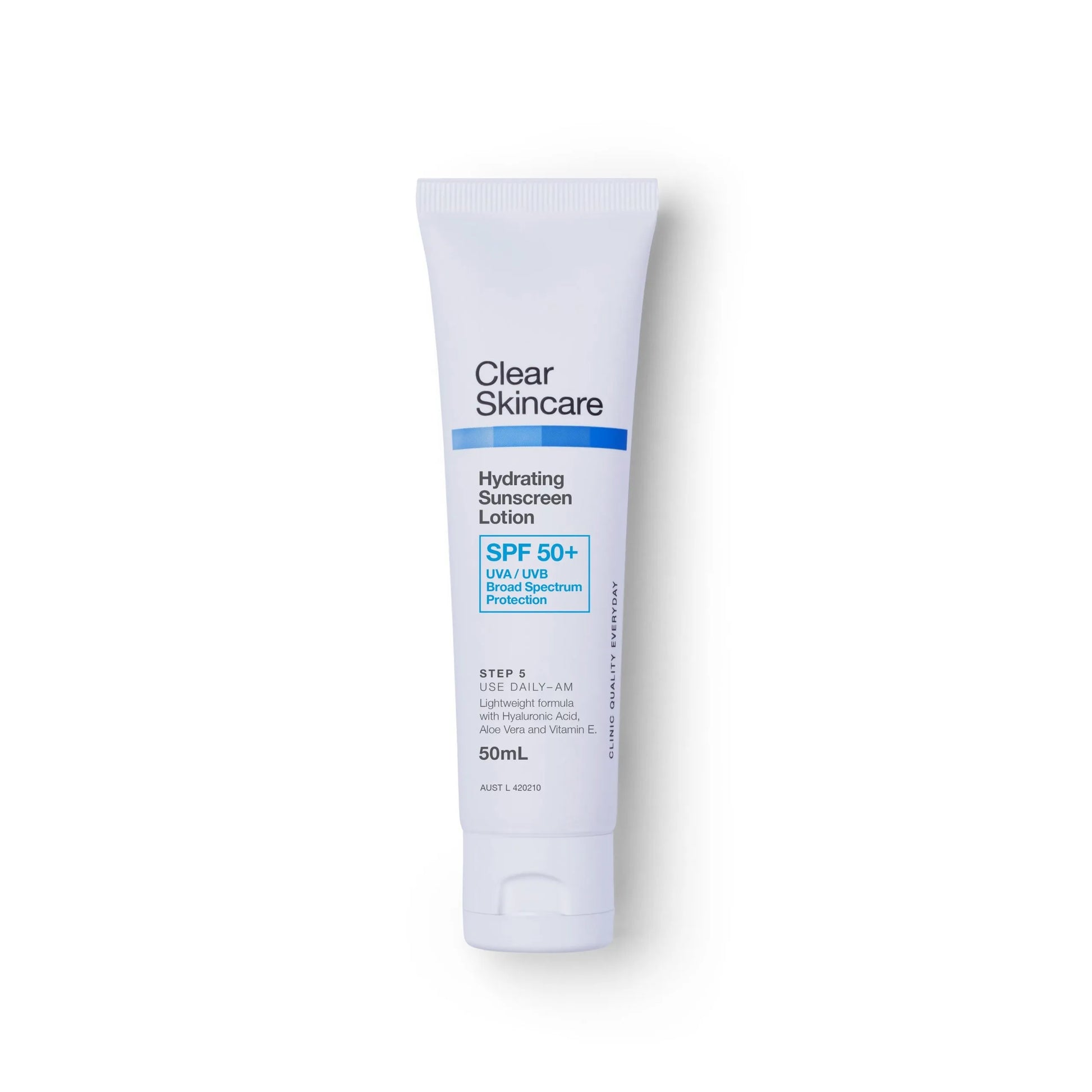 Clear Skincare Hydrating Sunscreen Lotion Spf50+ 50ml