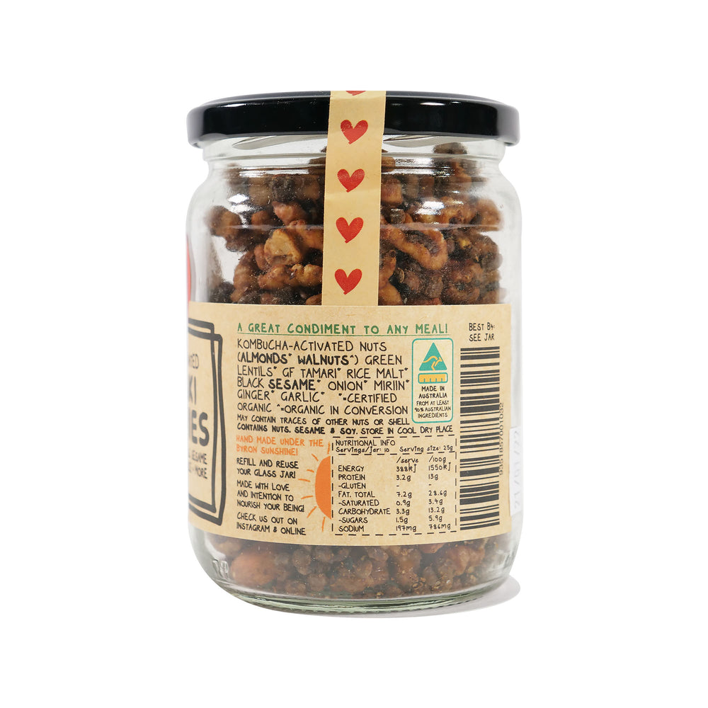Mindful Foods Teriyaki Munchies Organic & Activated 200g Mindful Foods