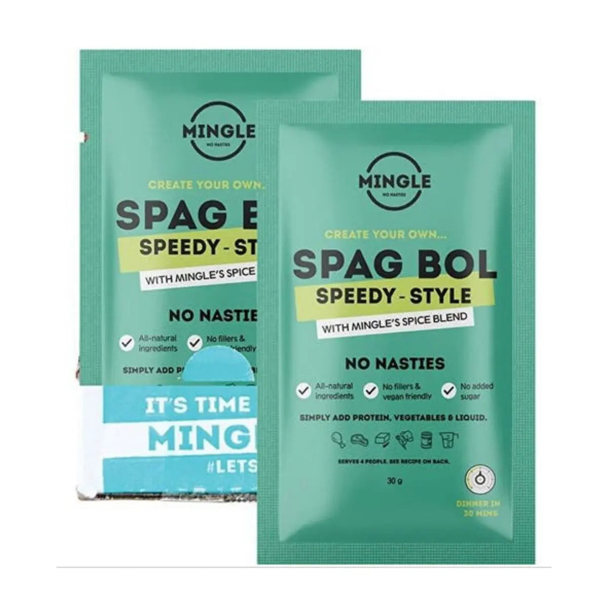 MINGLE Natural Seasoning Blend Spag Bol Speedy-Style 12x30g MINGLE