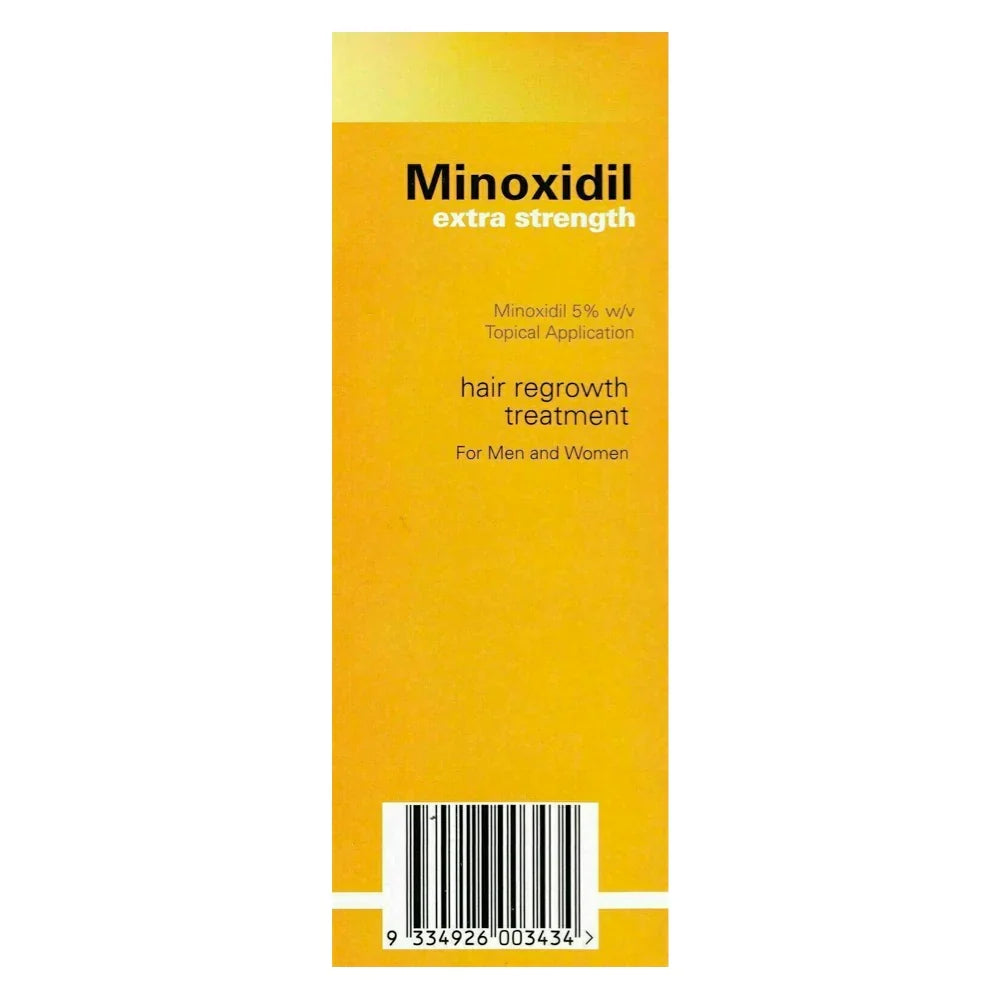 Minoxidil Extra Strength 5% Solution 180ml (3 Month Supply)