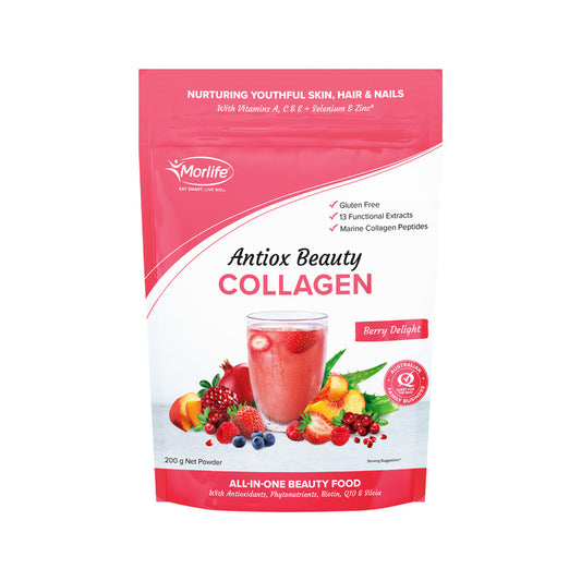 Morlife Antiox Beauty Collagen Berry Delight 200g - Cutprice Online