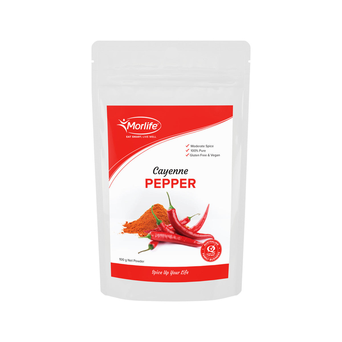 Morlife Ground Cayenne Pepper 100g - Cutprice Online