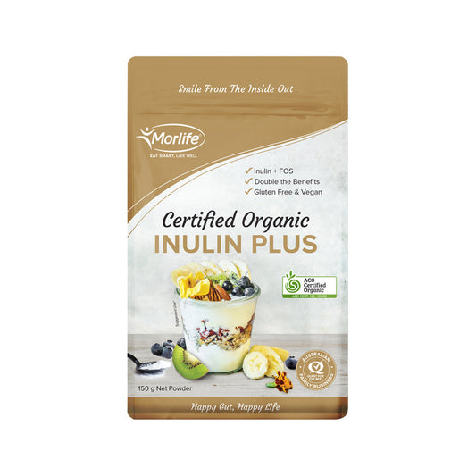 Morlife Organic Inulin Plus Powder 150g - Cutprice Online