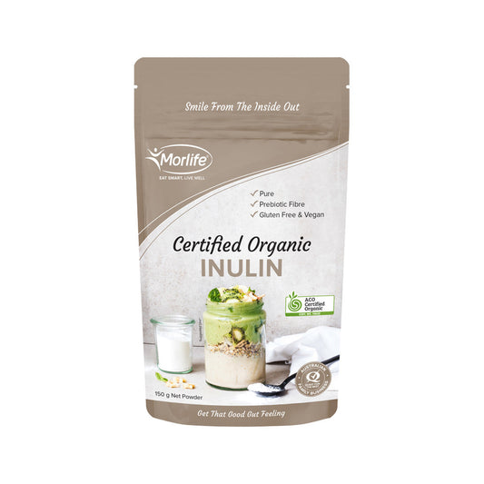 Morlife Organic Inulin Powder 150g - Cutprice Online