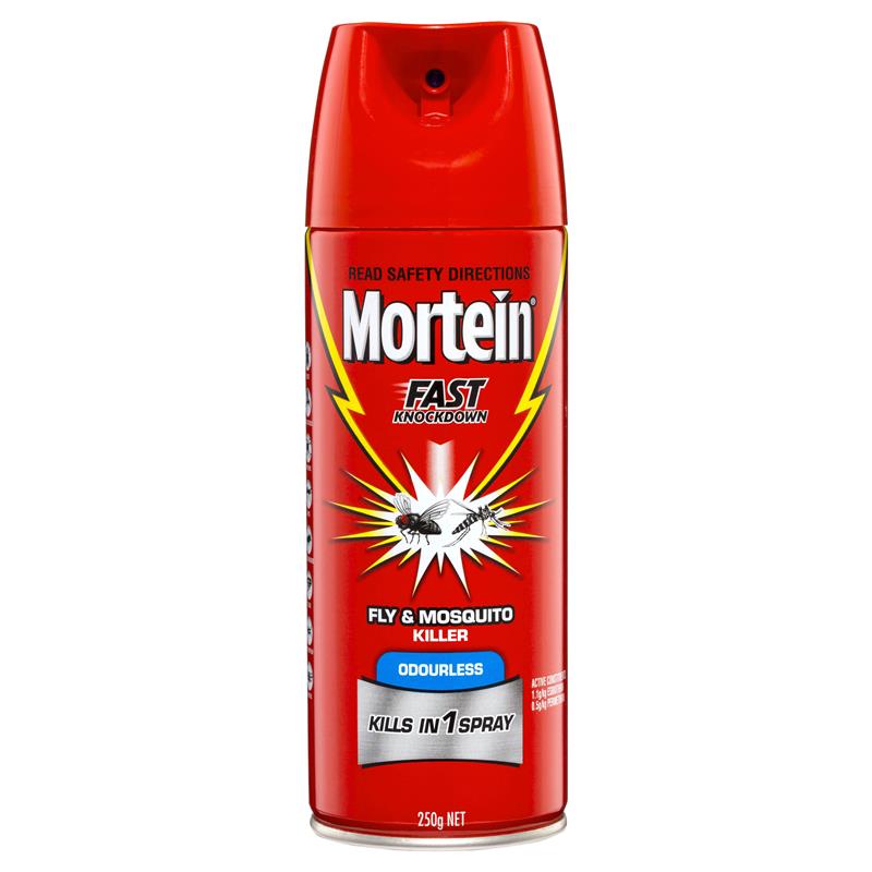 Mortein Odourless Fly&insect Spray 250g - Cutprice Online