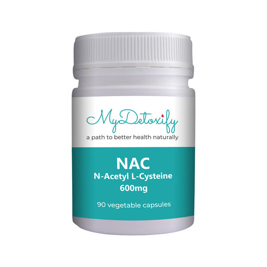 MyDetoxify NAC (N-Acetyl L-Cysteine) Capsules 90vc - Cutprice Online