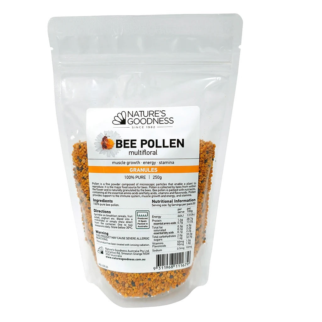 Nature's Goodness Bee Pollen 125g - Cutprice Online
