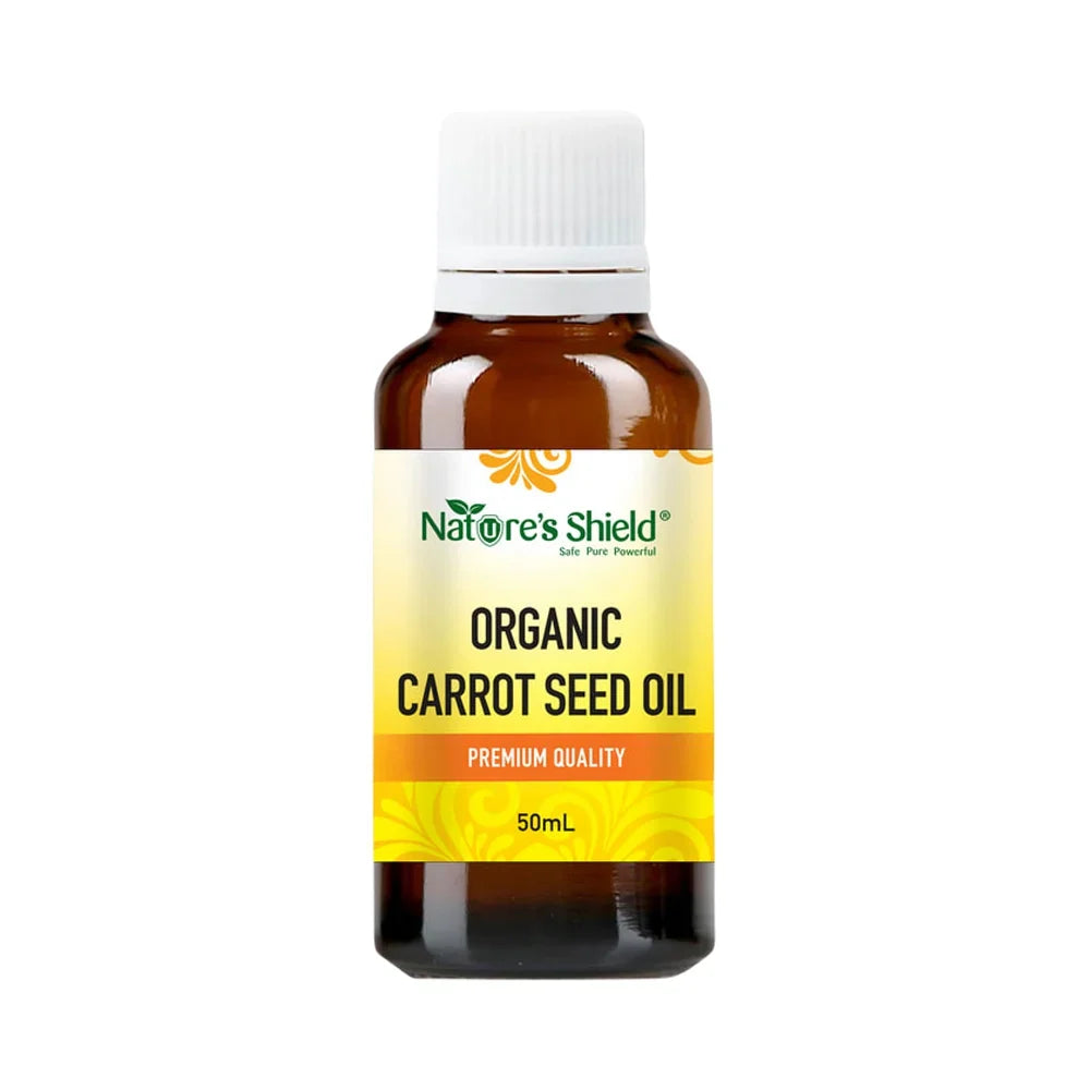 Natures Shield Organic Carrot Seed Oil 50ml - Cutprice Online
