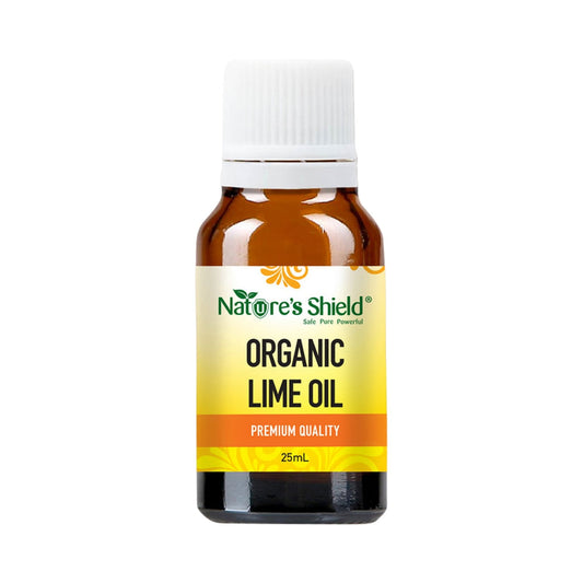 Natures Shield Organic Essential Oil Lime 25ml - Cutprice Online