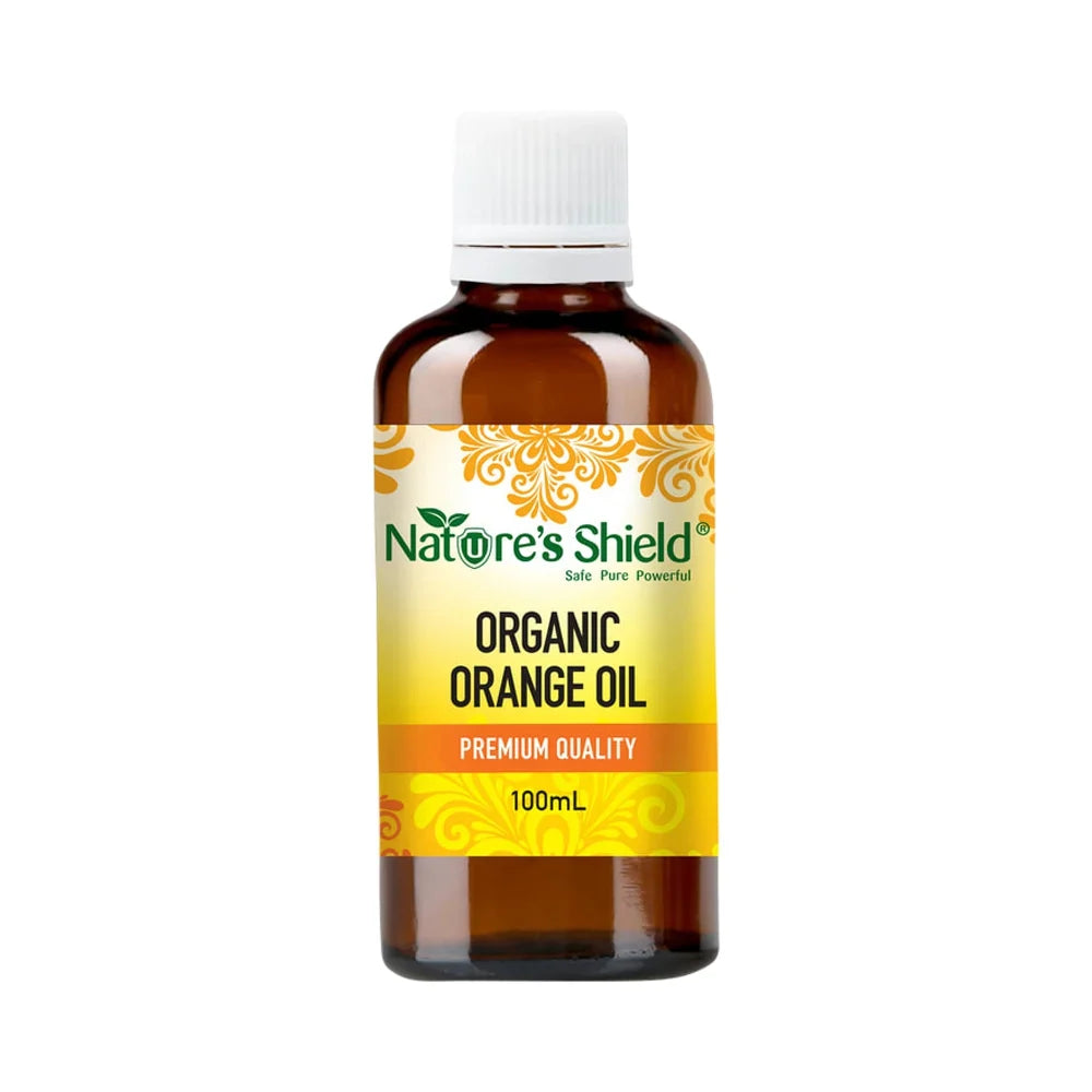 Natures Shield Organic Essential Oil Orange 100ml - Cutprice Online
