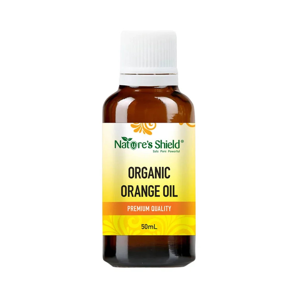 Natures Shield Organic Essential Oil Orange 50ml - Cutprice Online