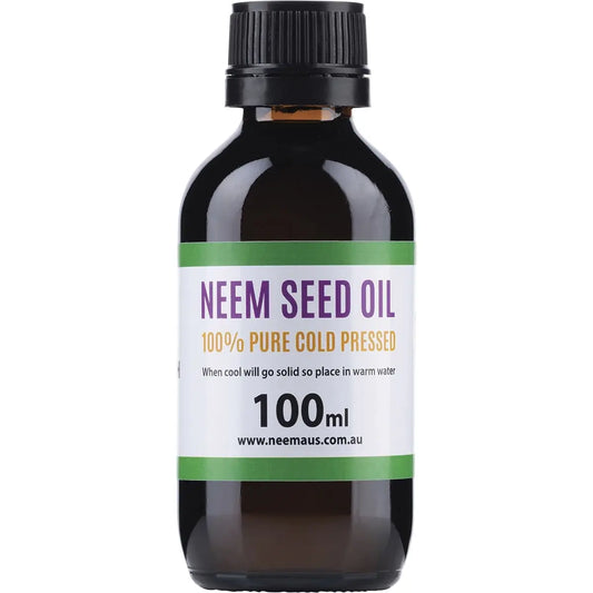 NEEM Neem Seed Oil 100% Pure & Cold Pressed 100ml NEEM