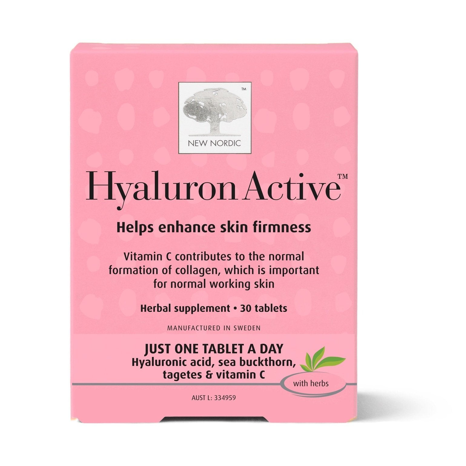 New Nordic Skin Care Hyaluron Active 30t - Cutprice Online