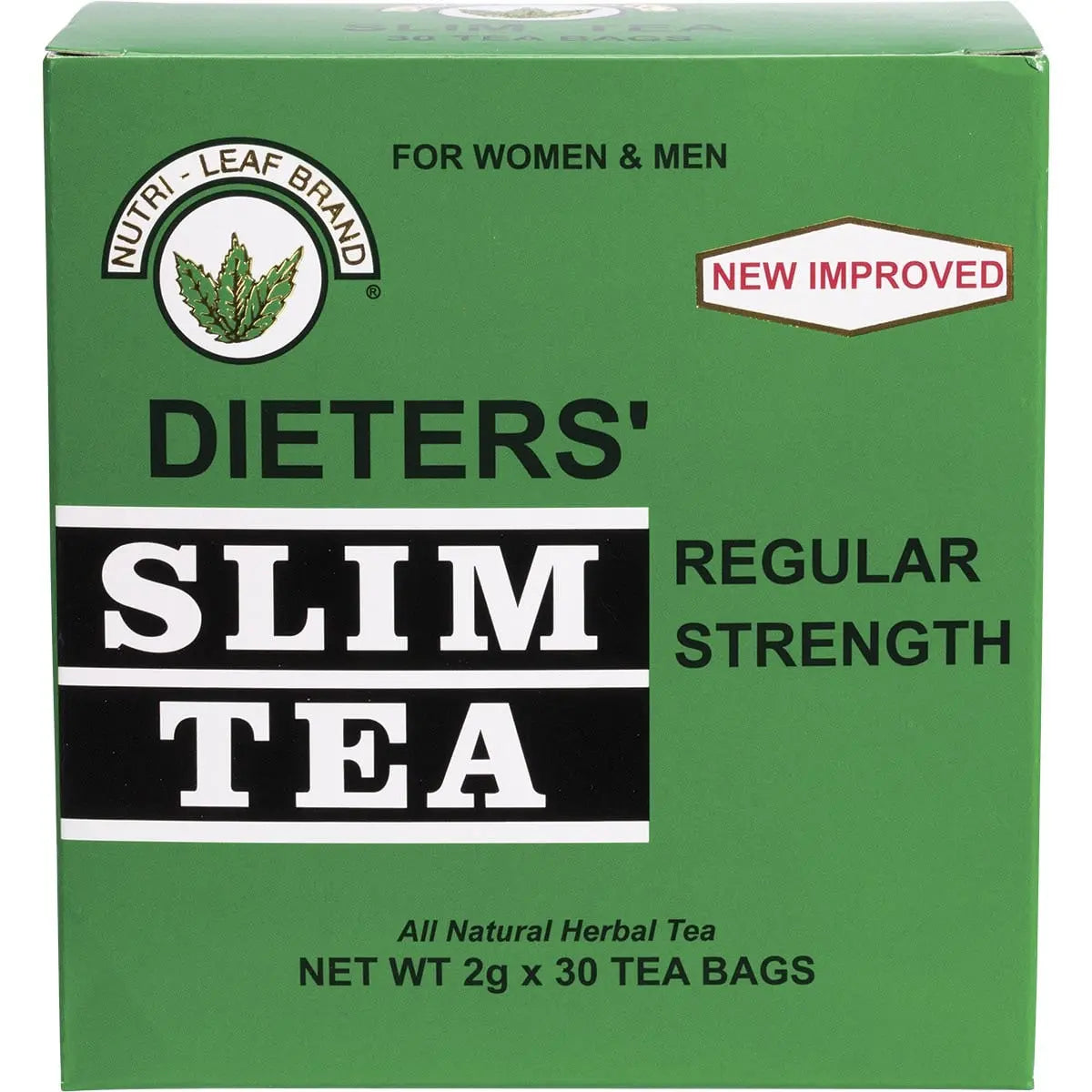 NUTRI-LEAF Herbal Tea Bags Slim Tea - Regular 30 NUTRI-LEAF
