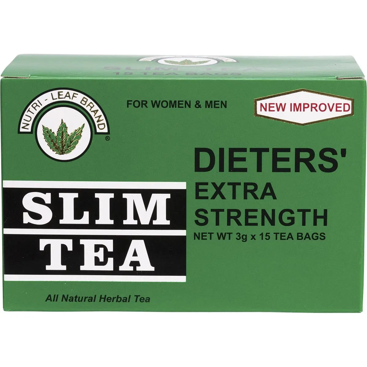 NUTRI-LEAF Herbal Tea Bags Slim Tea - Extra Strength 15 NUTRI-LEAF