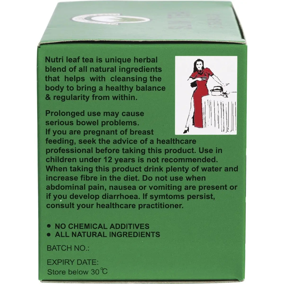 NUTRI-LEAF Herbal Tea Bags Slim Tea - Extra Strength 15 NUTRI-LEAF