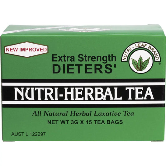 NUTRI-LEAF Herbal Tea Bags Dieter's Tea - Extra Strength 15 NUTRI-LEAF