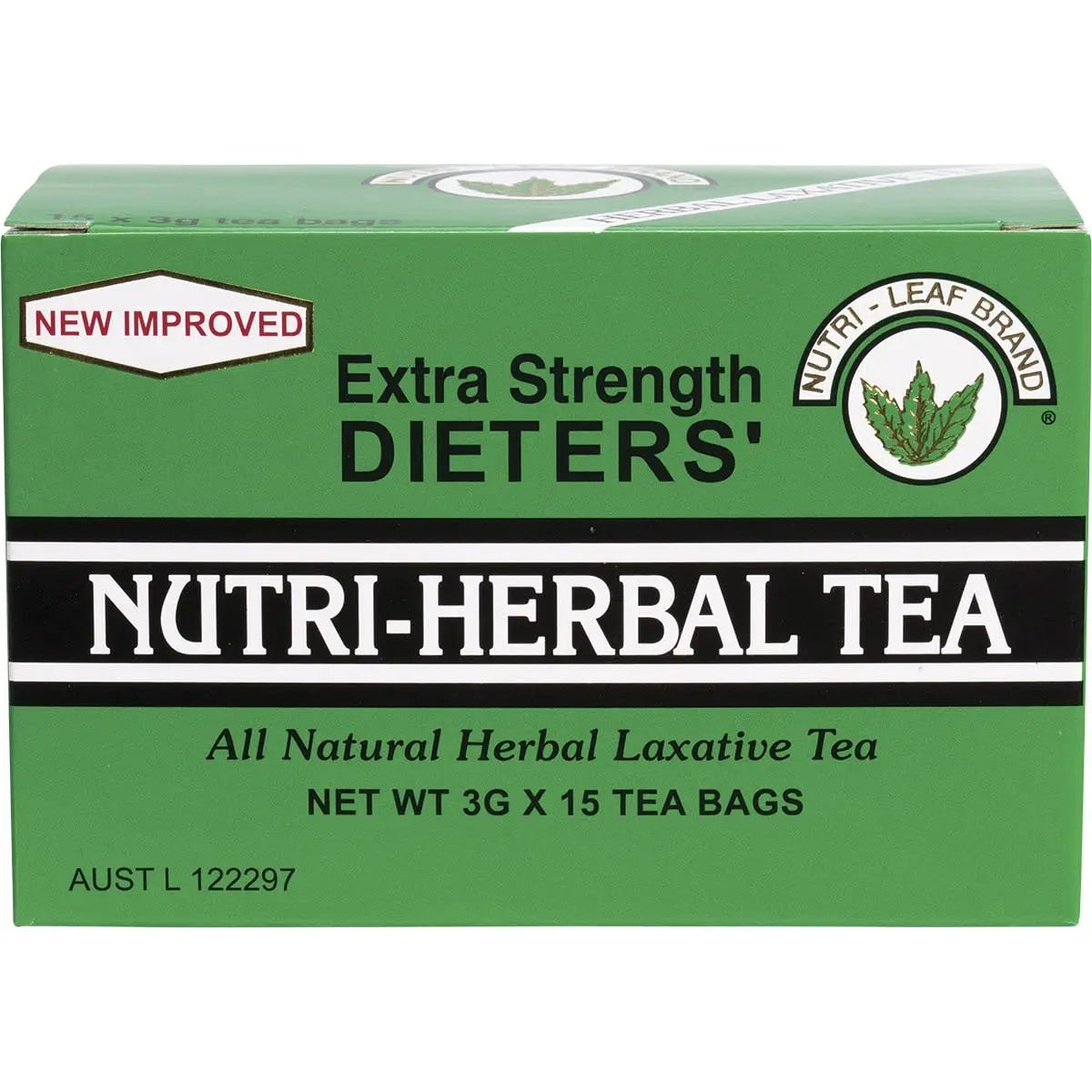 NUTRI-LEAF Herbal Tea Bags Dieter's Tea - Extra Strength 15 NUTRI-LEAF