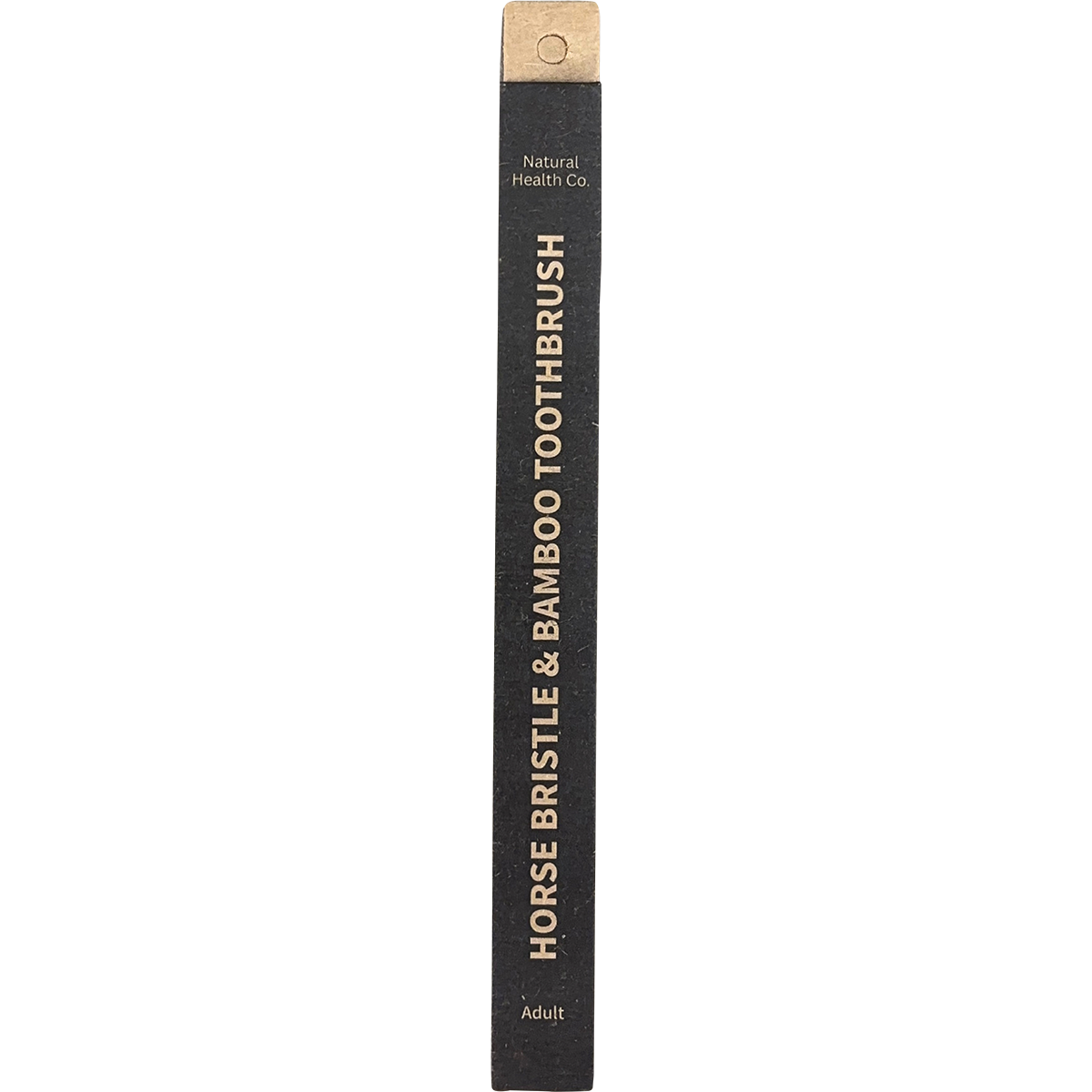 Natural Health Co Horse Bristle & Bamboo Toothbrush Adult Medium-Soft 1 Pack x 12 Pack