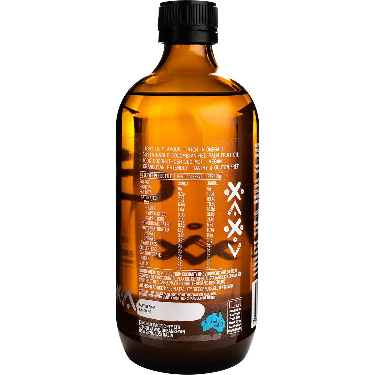 NIULIFE Coconut MCT Plus+ Clarity 500ml NIULIFE