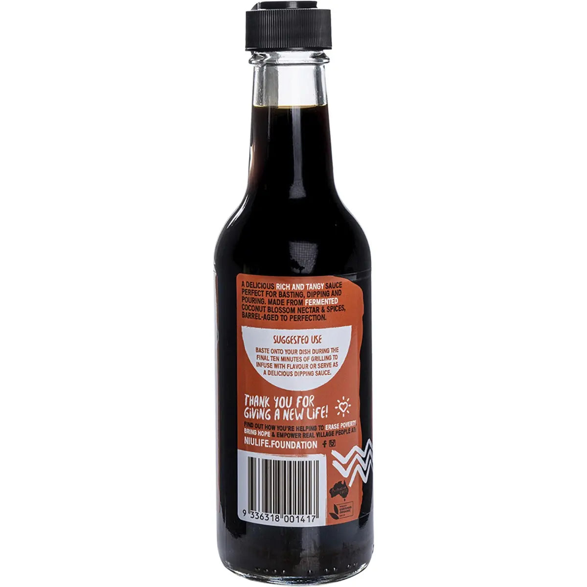 NIULIFE Cocomino Coconut Amino Sauce Barbeque 250ml NIULIFE
