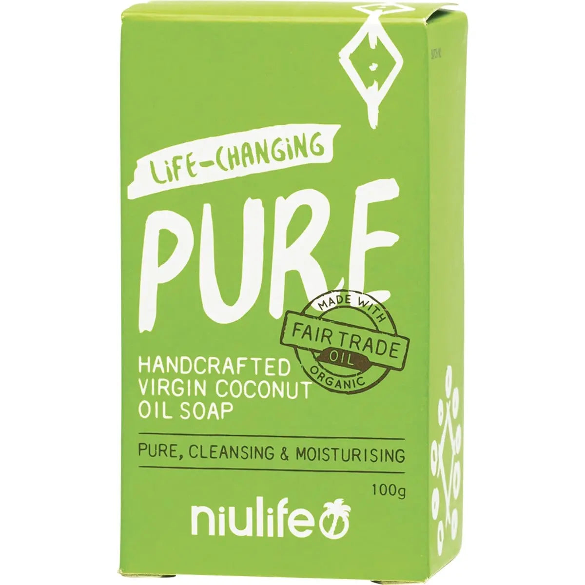 NIULIFE Coconut Oil Soap Pure 100g NIULIFE