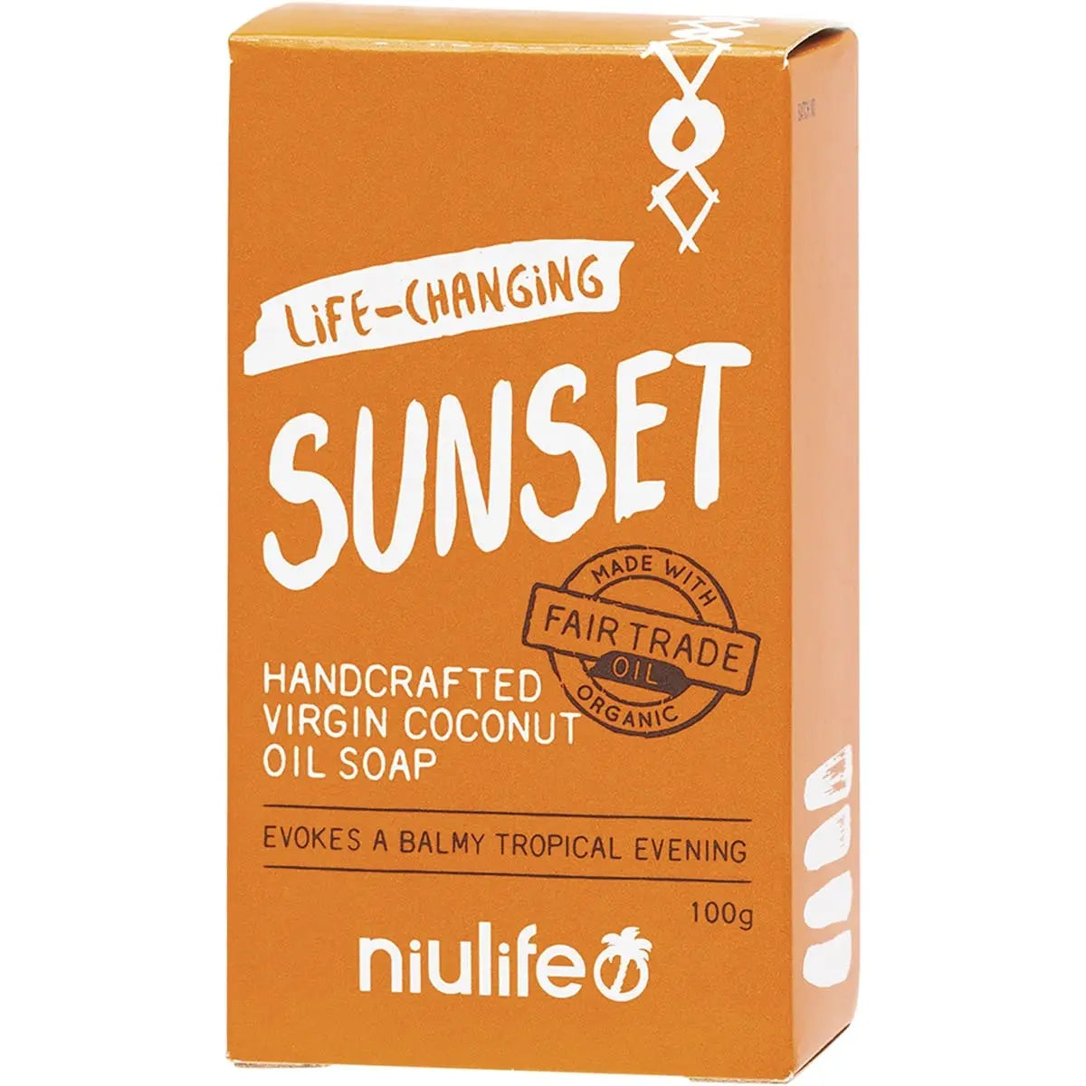NIULIFE Coconut Oil Soap Sunset 100g NIULIFE
