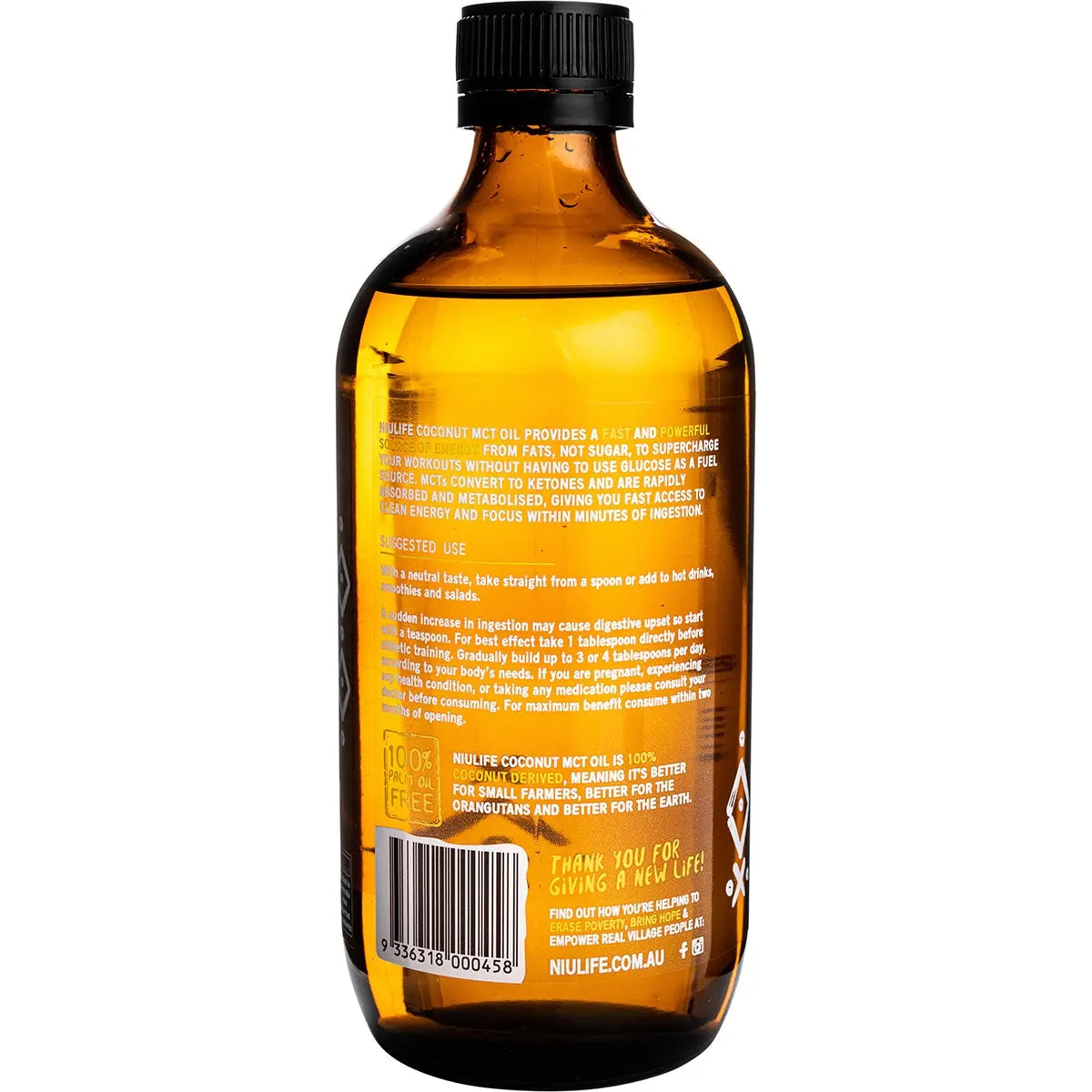 NIULIFE Coconut MCT High Performance 500ml NIULIFE
