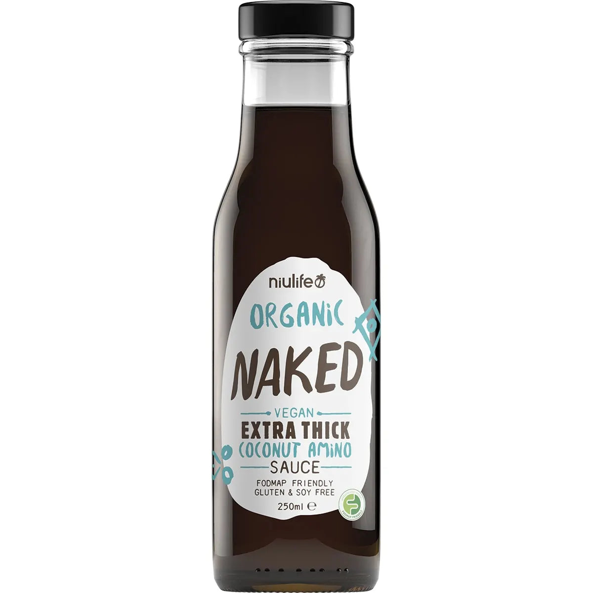 NIULIFE Organic Coconut Amino Sauce Extra Thick Naked 250ml - Cutprice Online