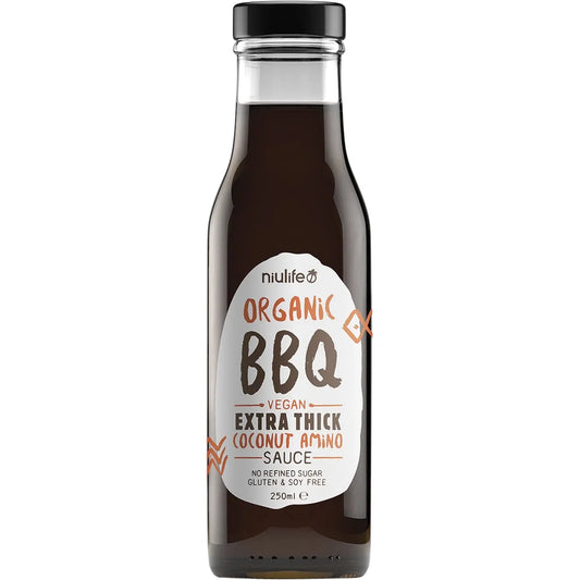 NIULIFE Organic Coconut Amino Sauce Extra Thick BBQ 250ml - Cutprice Online