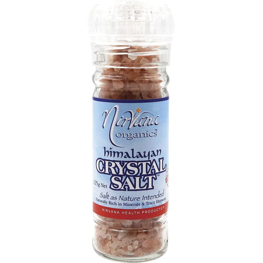 NIRVANA Himalayan Salt Granules (Glass Grinder) 125g NIRVANA