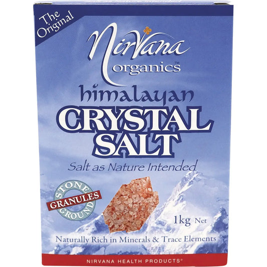NIRVANA Himalayan Salt Granules 1kg NIRVANA