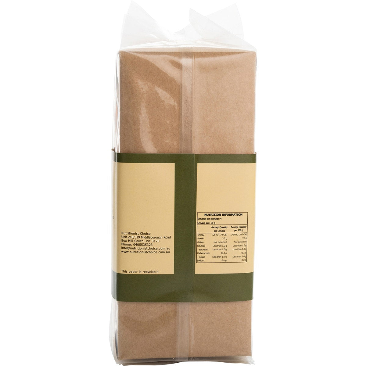 NUTRITIONIST CHOICE Rice Noodles Bifun Unbleached 200g - Cutprice Online
