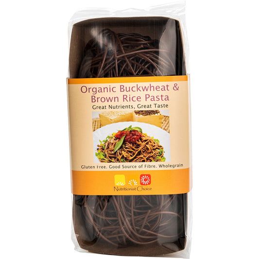 NUTRITIONIST CHOICE Brown Rice & Buckwheat Pasta Spaghetti 180g - Cutprice Online
