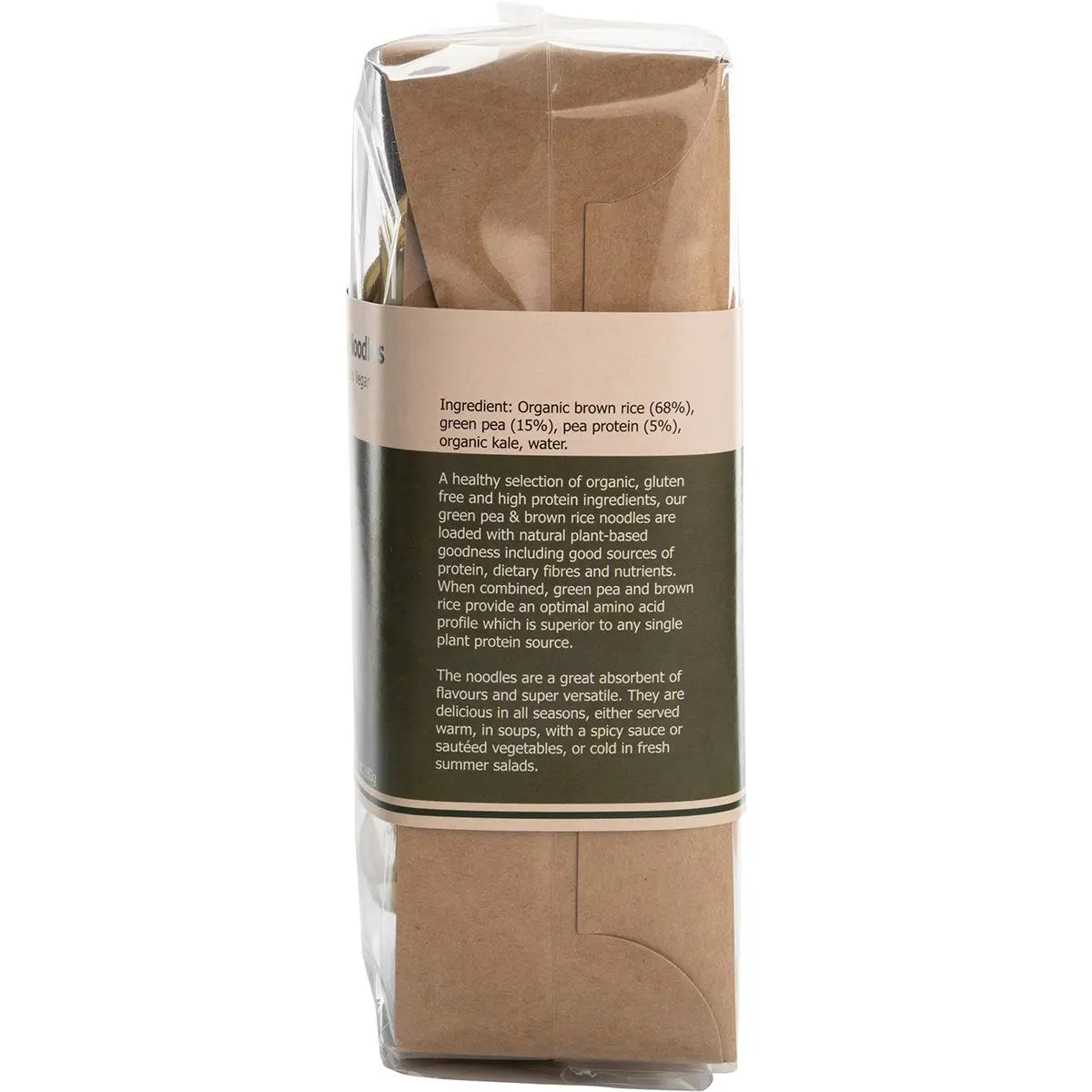 NUTRITIONIST CHOICE Rice Noodles Green Pea & Brown 180g NUTRITIONIST CHOICE