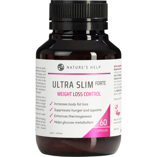NATURE'S HELP Ultra Slim Forte Weight Loss Control 60 Caps - Cutprice Online