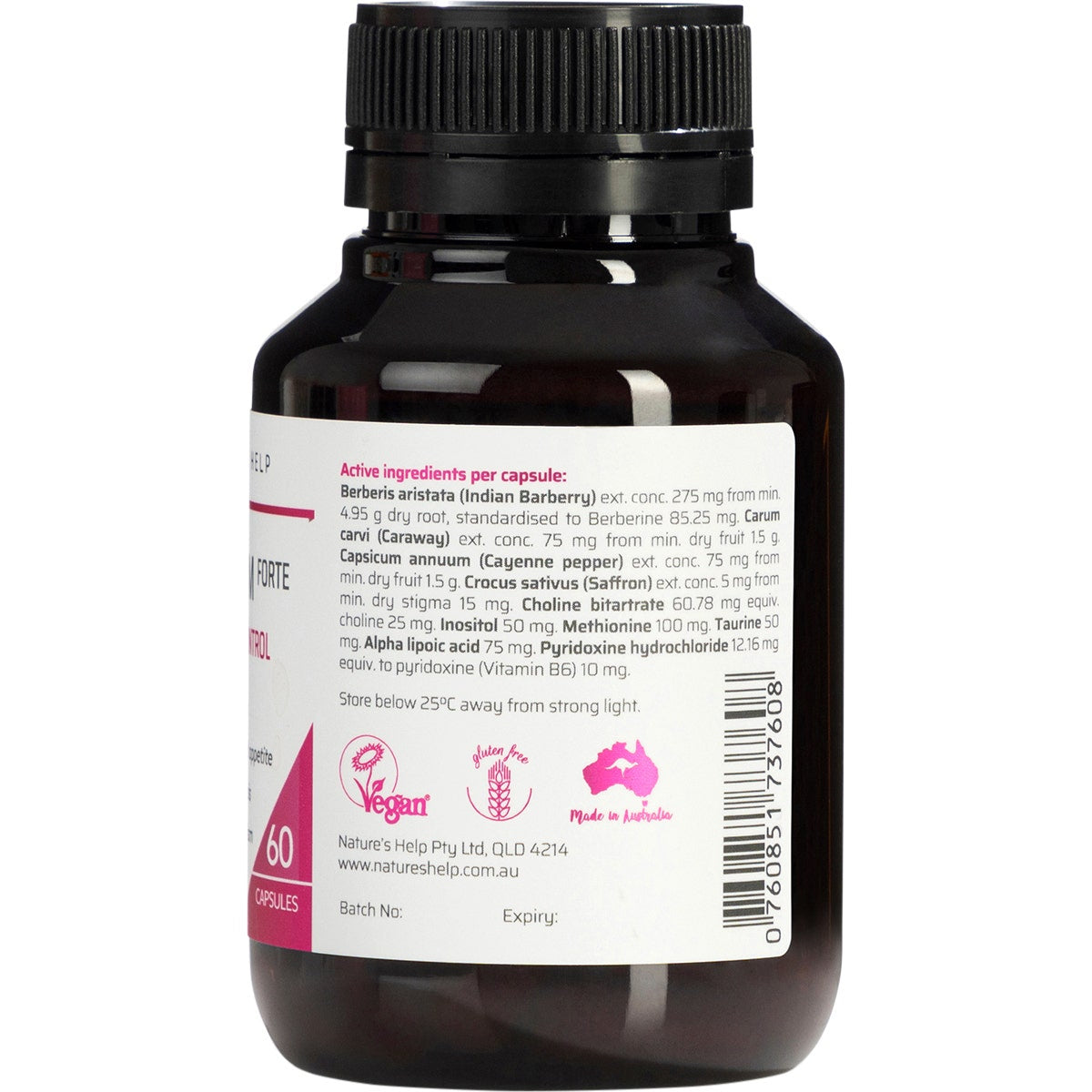 NATURE'S HELP Ultra Slim Forte Weight Loss Control 60 Caps - Cutprice Online