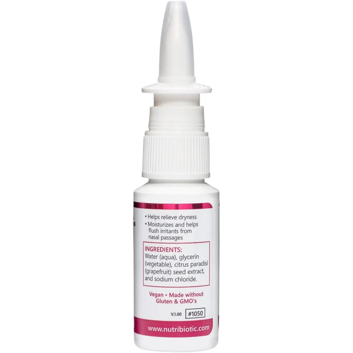 NUTRIBIOTIC Nasal Spray Pump 29.5ml NUTRIBIOTIC
