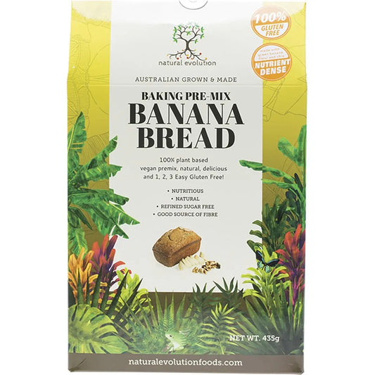 NATURAL EVOLUTION Banana Bread Mix 435g NATURAL EVOLUTION