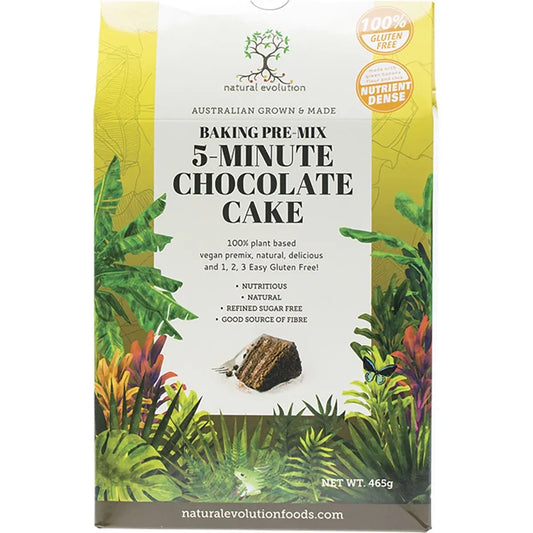 NATURAL EVOLUTION 5-Minute Chocolate Cake Mix 465g NATURAL EVOLUTION