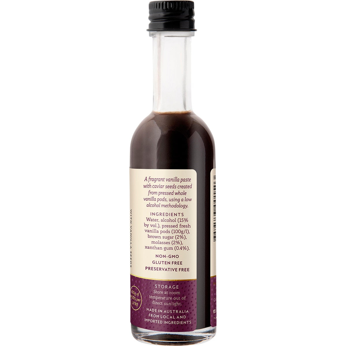 NATURAL VANILLA COMPANY Traditional Vanilla Paste 50ml - Cutprice Online