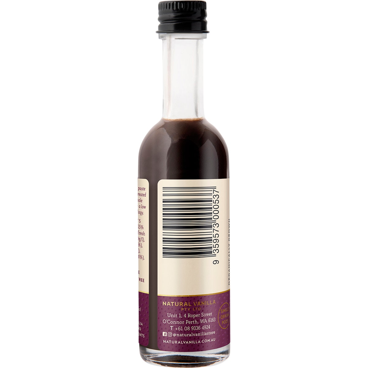 NATURAL VANILLA COMPANY Traditional Vanilla Paste 50ml - Cutprice Online