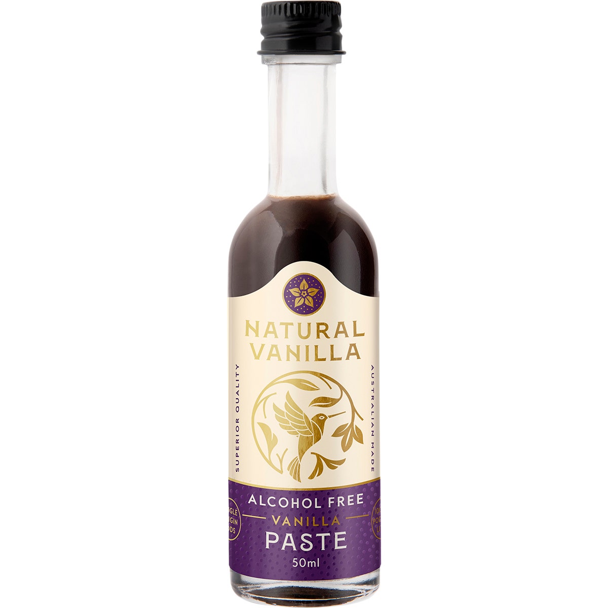 NATURAL VANILLA COMPANY Alcohol Free Vanilla Paste 50ml - Cutprice Online
