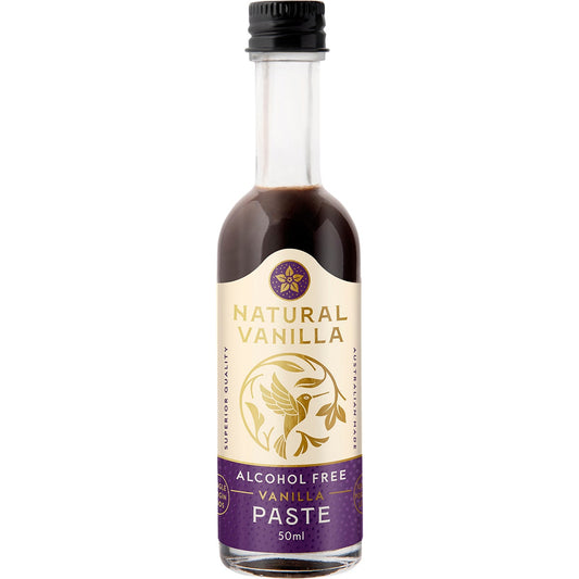 NATURAL VANILLA COMPANY Alcohol Free Vanilla Paste 50ml - Cutprice Online