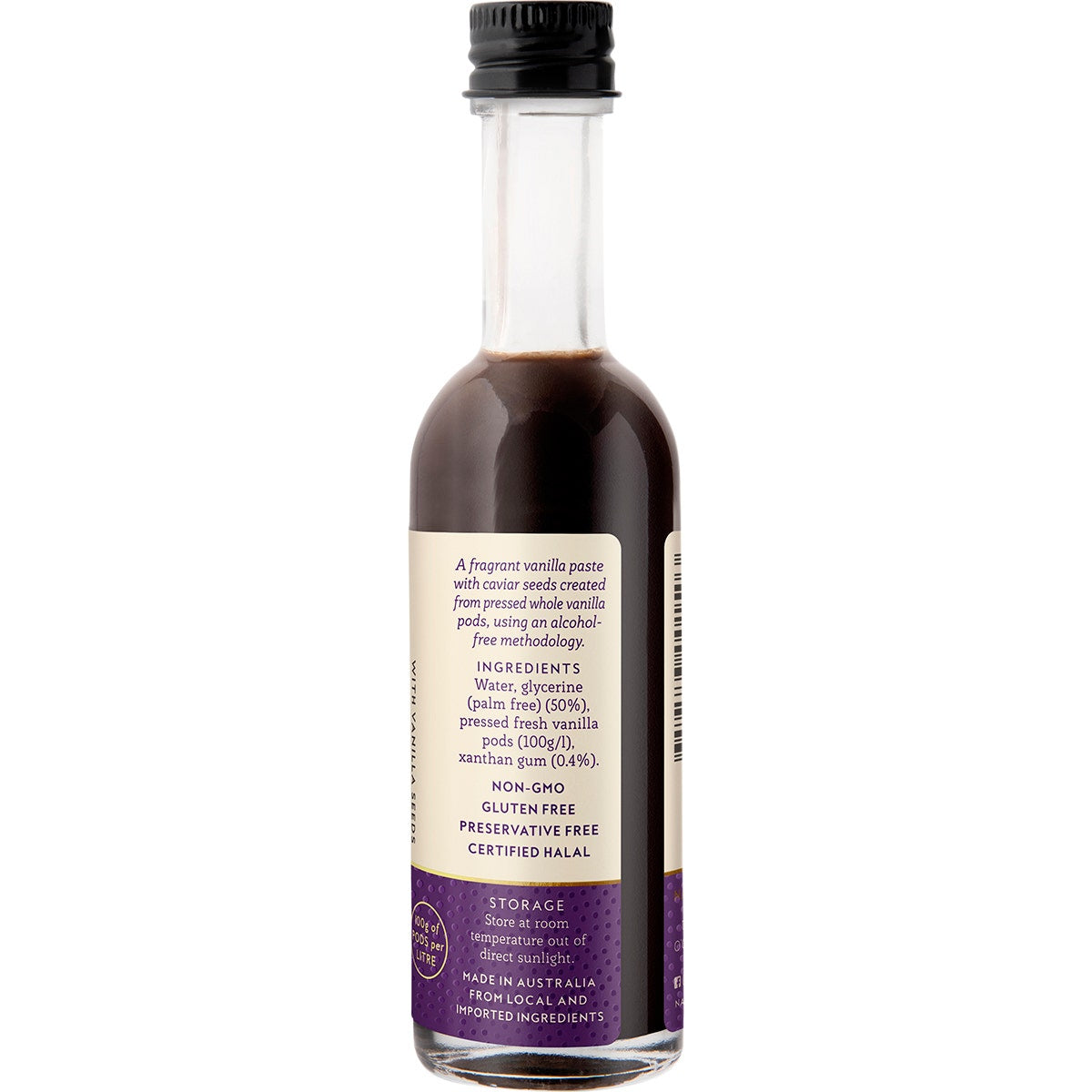 NATURAL VANILLA COMPANY Alcohol Free Vanilla Paste 50ml - Cutprice Online