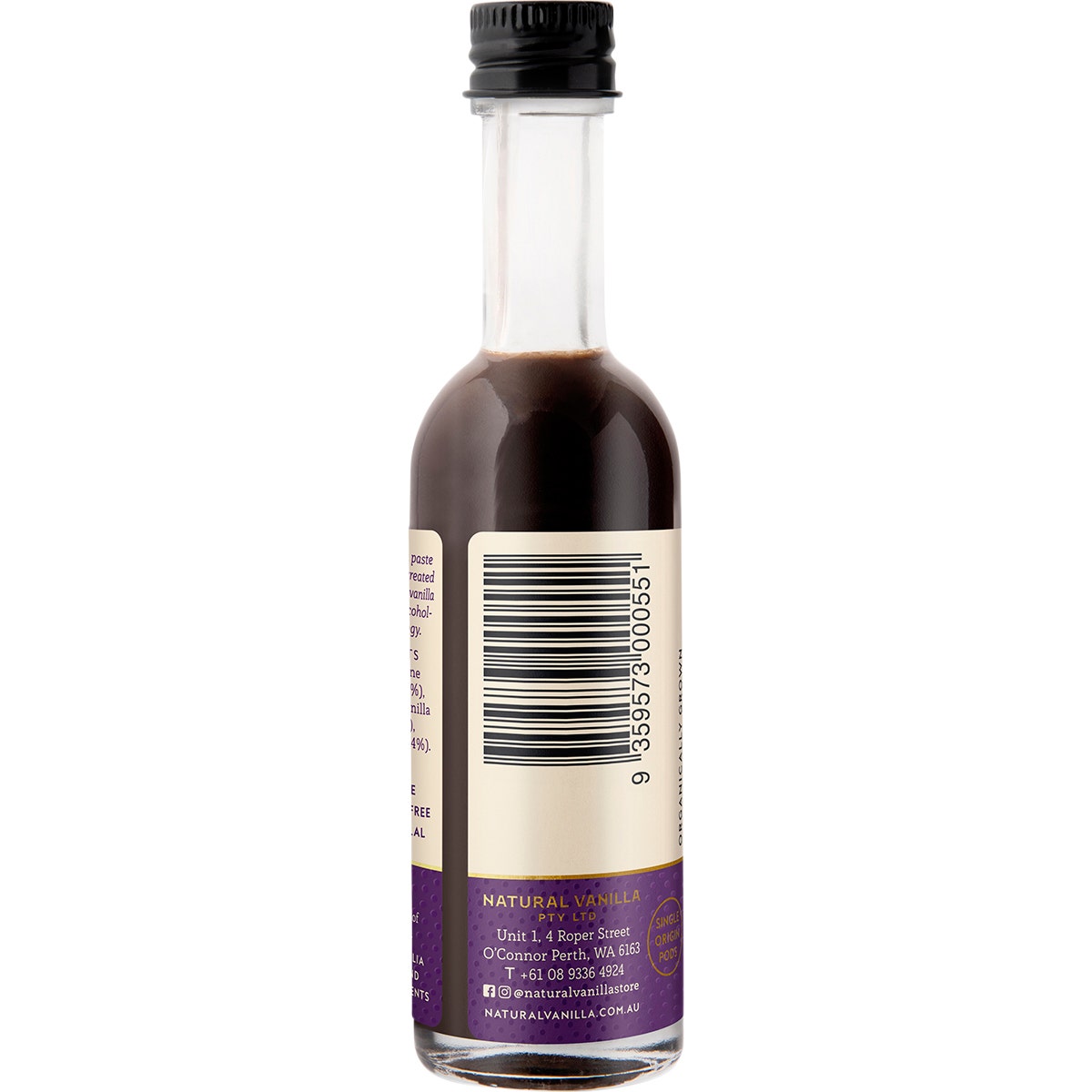 NATURAL VANILLA COMPANY Alcohol Free Vanilla Paste 50ml - Cutprice Online