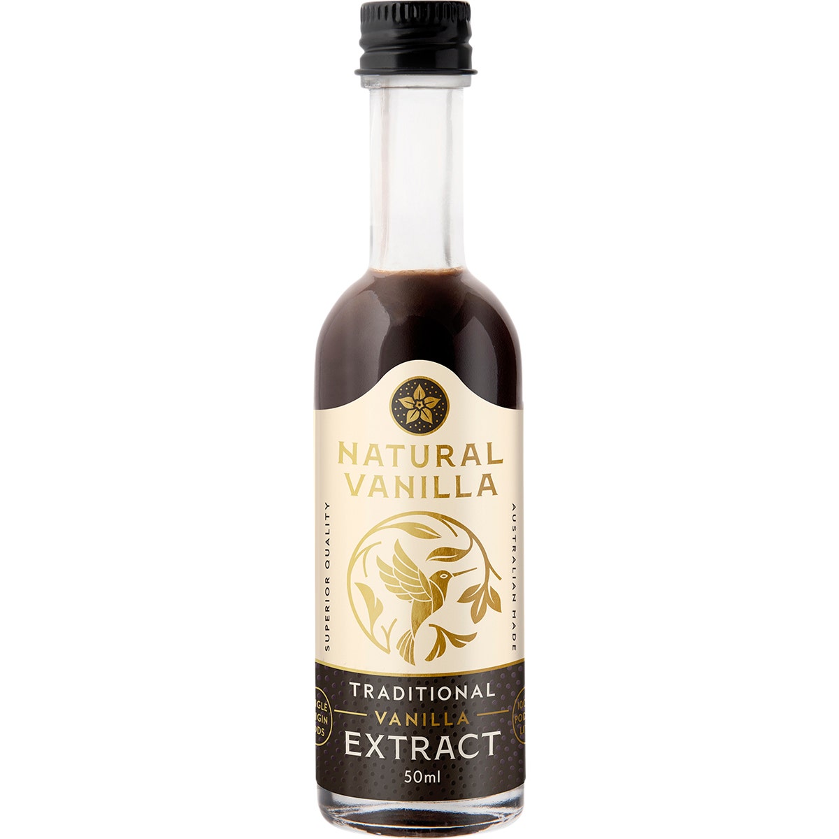 NATURAL VANILLA COMPANY Traditional Vanilla Extract 50ml - Cutprice Online